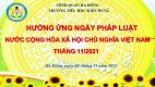 Tuyên truyền hưởng ứng ngày pháp luật Việt Nam