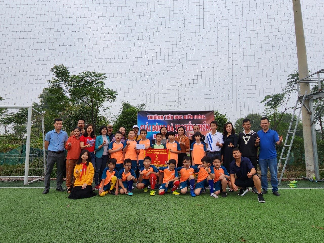 Bán kết Giải bóng đá cấp trường năm học 2022-2023 - Khối 4.5